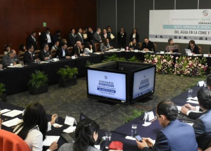 El seminario fue precedido por la Senadora Patricia Mercado de Movimiento Ciudadano.