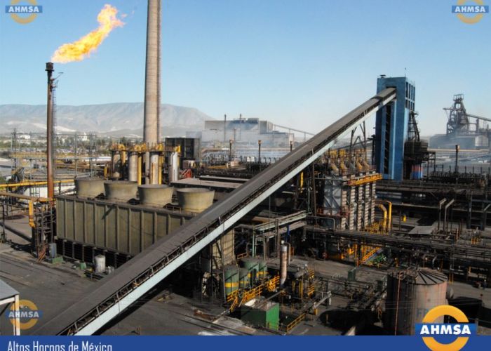 Altos Hornos de México es una de las empresas siderúrgicas más importantes del país.