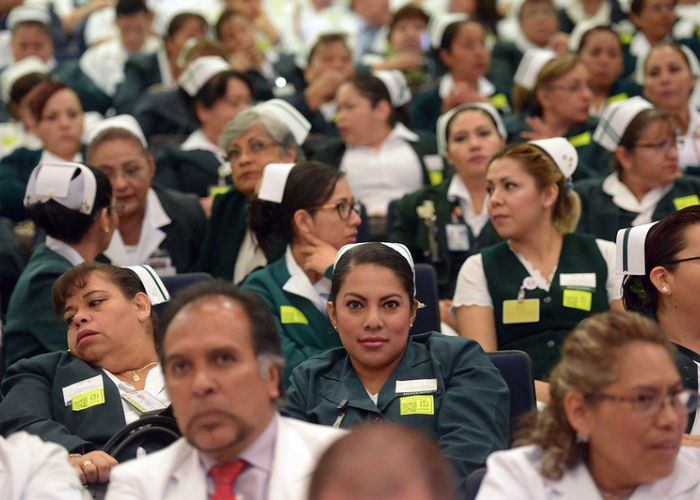 La basificación para el INSABI de los trabajadores del sector público de salud en el país podría costar 17,991 mdp anuales. Foto: Presidencia de la República