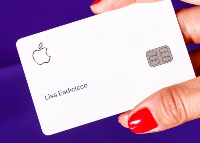 Apple Card fue creada por Apple, pero desarrollada por Goldman Sachs. 