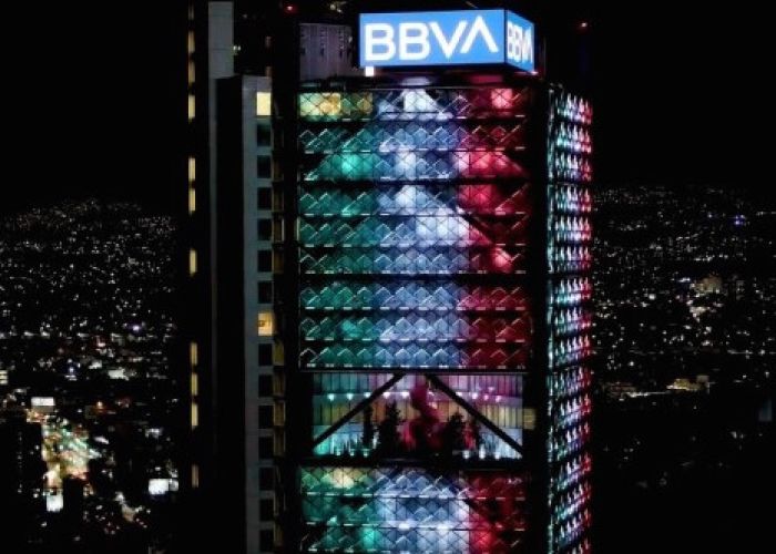 La Torre BBVA en el Paseo de la Reforma de la Ciudad de México (Foto: BBVA)