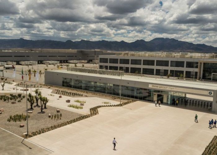 Planta sobre una superficie de 300 hectáreas de la alemana BMW en Villa Reyes, San Luis Potosí, inaugurada en 2019 (Foto: BMW)