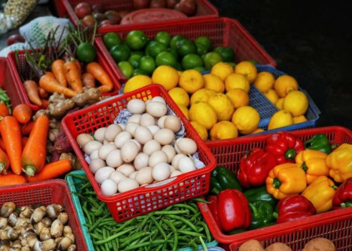 Los precios de las frutas y verduras se incrementaron 2.88% en mayo respecto de abril, informó Inegi..