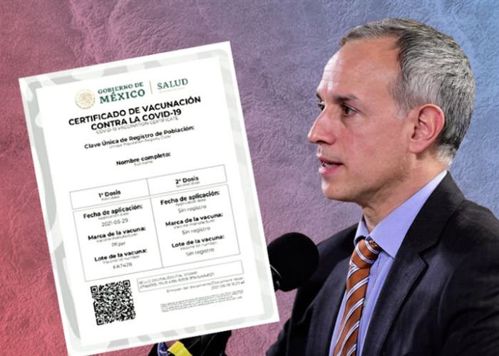 El Certificado de Vacunación Covid-19 puede ser consultado en la página http://cvcovid.salud.gob.mx.