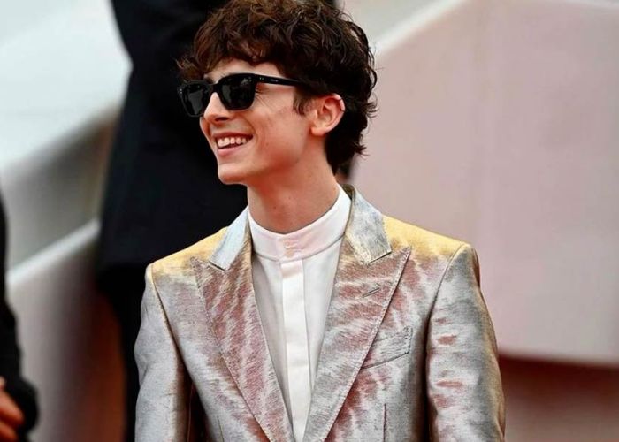 Timothée Chalamet en el Festival de Cannes 2021 (Foto: Instagram). 