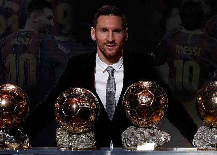 Leo Messi es el futbolista con más balones de oro de la historia. (Foto: FC Barcelona)