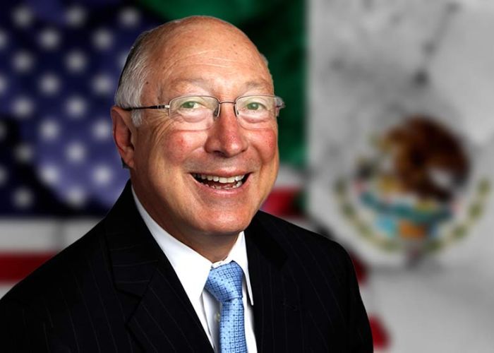 Keeneth Lee Salazar es el nuevo embajador estadounidense en México. 