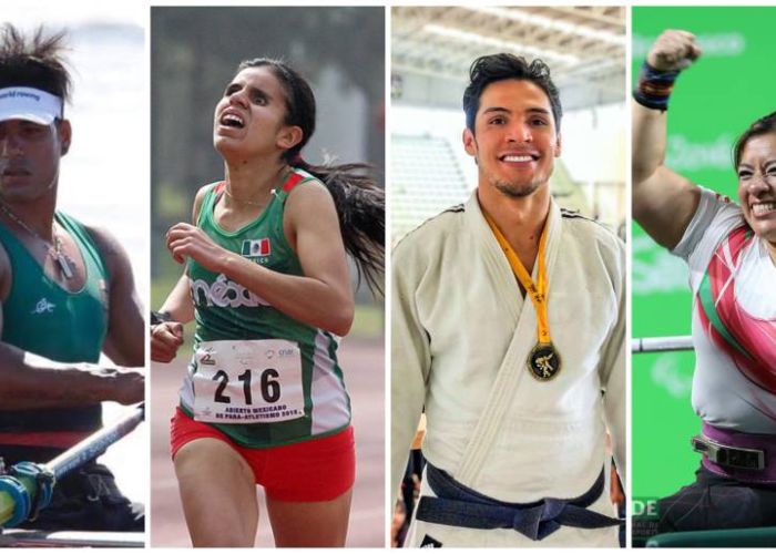 México participa con 60 deportistas paralímpicos; 29 mujeres y 31 hombres.
