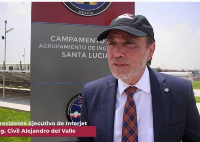 Alejandro del Valle, Presidente del Consejo de Administración de Interjet, fue detenido por el presunto delito de fraude genérico.
