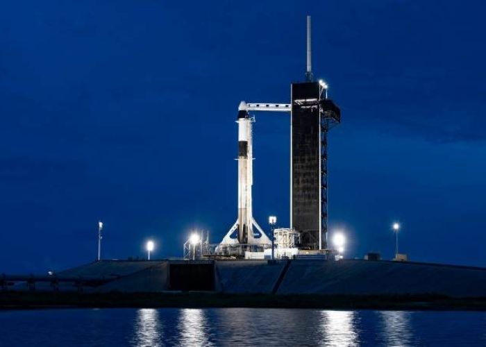 El lugar del lanzamiento en Florida, Estados Unidos. (Foto: SpaceX)