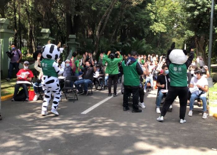 Eduardo Clark informó la mañana de este viernes la continuidad del plan de vacunación. (Foto: Gobierno de la Ciudad de México)