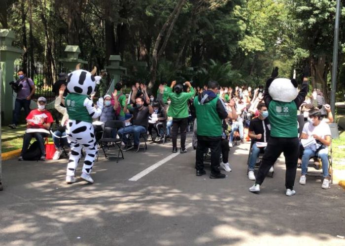 Eduardo Clark informó la mañana de este viernes la continuidad del plan de vacunación. (Foto: Gobierno de la Ciudad de México) 