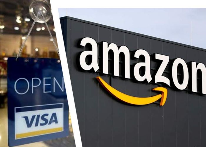 Visa quedaría fuera de las opciones de pago de Amazon Reino Unido.