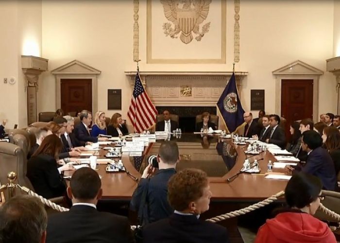 Reunión de la FOMC. (Foto: Federal Reserve Board)