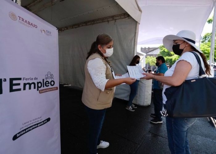 Feria del empleo en Guadalajara. (Foto: Gobierno de Jalisco)