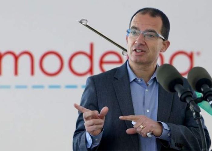 Stéphane Bancel, CEO de Moderna. 