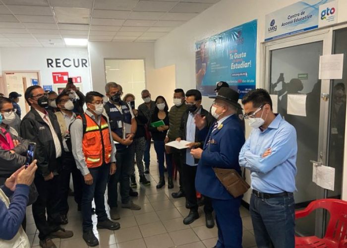 Trabajadores de GM Silao, quienes aún no cuentan con nuevo contrato colectivo. (Foto: Gobierno de México)