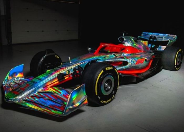 Prototipo del nuevo coche de F1 para 2022. (Foto: Fórmula 1) 