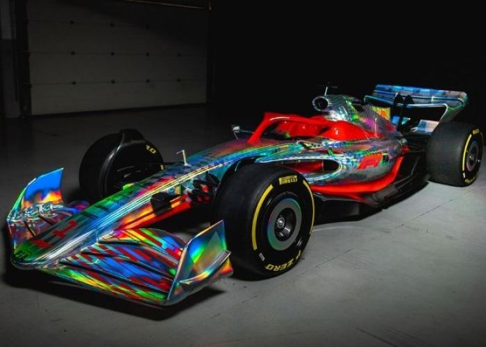 Prototipo del nuevo coche de F1 para 2022. (Foto: Fórmula 1)
