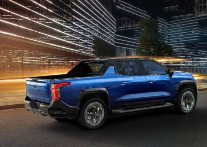 GM presentó la Silverado EV, la nueva pickup eléctrica de la marca. (GM)