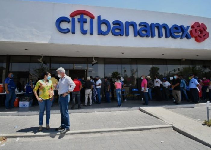 Sucursal de Citibanamex en Monclova, Coah. (Foto: Gobierno de Monclova)