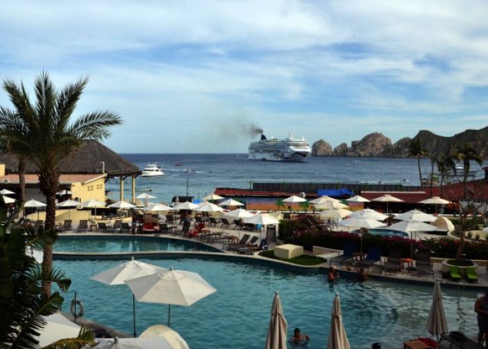 Una perspectiva del centro turístico de Los Cabos en BCS. (Foto: Gobierno de México)