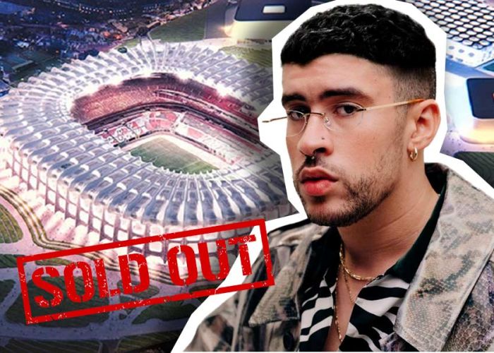 Bad Bunny abrirá una segunda fecha en el Estadio Azteca.