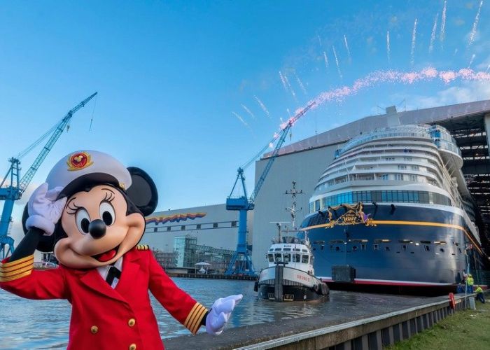 Disney se prepara para inaugurar su crucero Disney Wish el próximo 14 de julio. (Foto: Disney)
