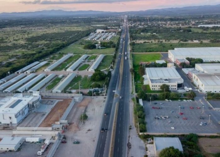 Parque Industrial en el municipio de Soledad. (Foto: Gobierno de San Luis Potosí)