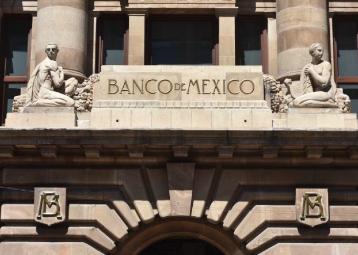 Fachada del Banco de México. (Foto: Arena Pública)