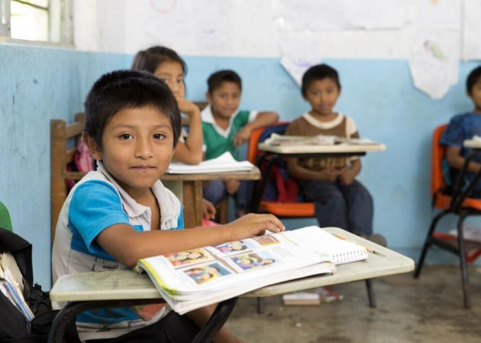 La tasa de cobertura escolar entre 2019 y 2022 pasó de 65.2% a 62.7%. (Foto: Unicef México)
