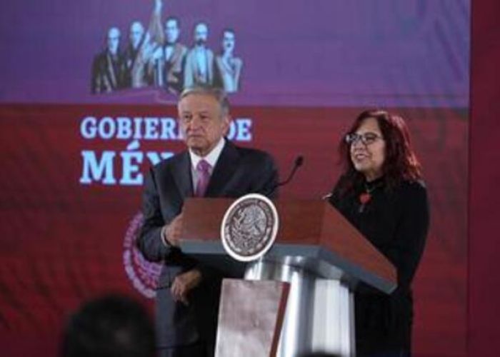 Leticia Ramírez asume la SEP. (Foto: Gobierno de México)