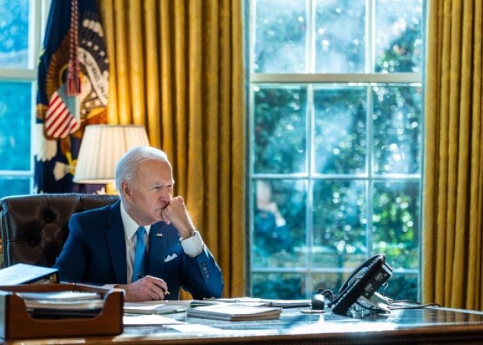 El presidente de Estados Unidos, Joe Biden. (Foto: @POTUS)