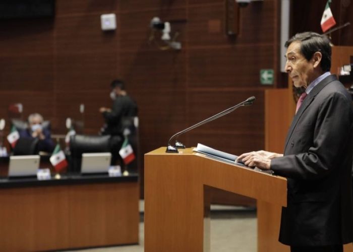 Comparecencia del Secretario de Hacienda, Rogelio Ramírez de la O. (Foto: Senado de la República)
