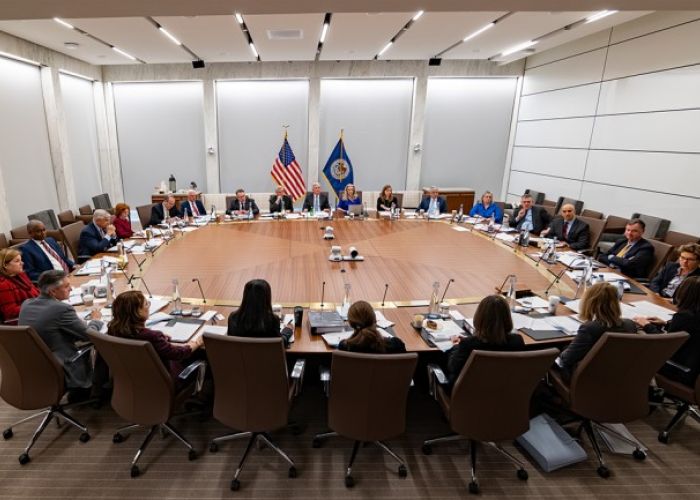 Junta del Comité Federal del Mercado Abierto (FOMC) (Foto: Reserva Federal)