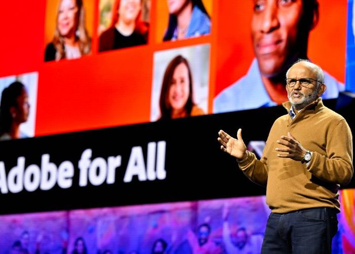 Shantanu Narayen, CEO de Adobe. (Foto: Adobe)