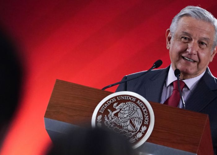 Conferencia de prensa matutina del presidente Andrés Manuel López Obrador.
