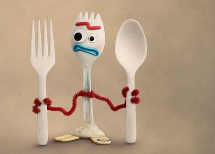 Forky, personaje de Toy Story 4 (2019).