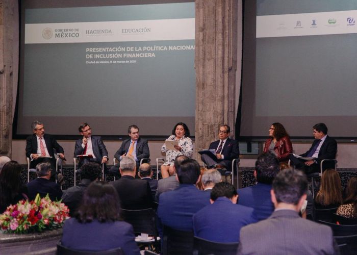 El miércoles 11 de marzo se presentó la Política Nacional de Inclusión Financiera 2020-24 en la Ciudad de México. 