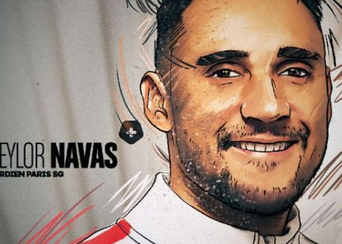 Keylor Navas, capitán de la selección costarricense y portero del Paris Saint Germain. (Foto de Canal +)