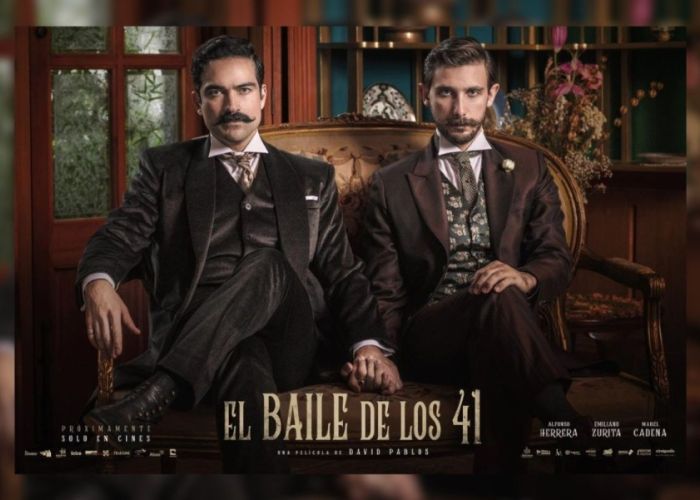 La película El baile de los 41, del realizador mexicano David Pablos, fue la función de clausura del Festival Internacional de Cine de Morelia (Imagen: Twitter @FICM)