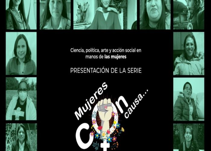 Mujeres con causa, serie que se estrenó el 21 de abril por Canal Catorce (Foto: Twitter)