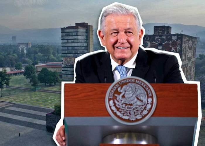 El Presidente de la República calificó a la UNAM de “neoliberal” e “individualista”.