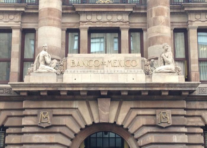 Detalle del edificio del Banco de México (Foto: Gobierno de México)