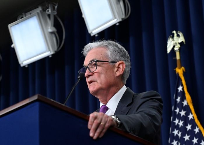 Jerome Powell, presidente de la FED.