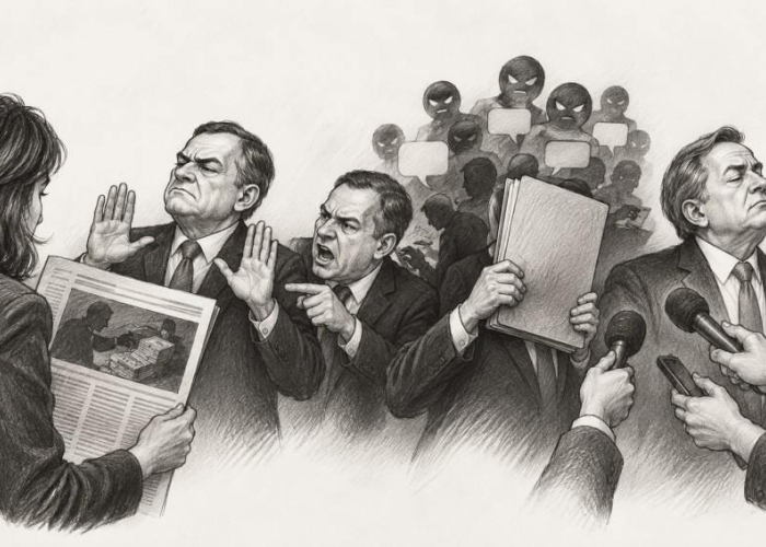 Periodistas ante el poder.