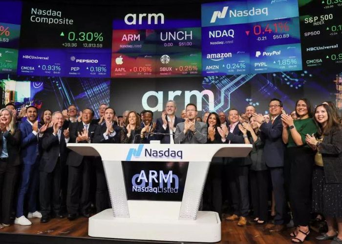 ARM sale al mercado ante un panorama impulsado por IA.