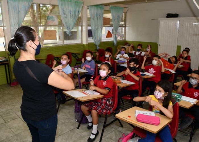 Escuela primaria en Chihuahua (Foto: Gobierno de Chihuahua)