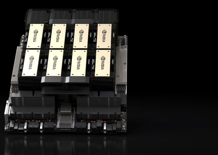 El H200 destaca por su avance en memoria, incorporando 141 GB de la nueva generación HBM3. (Imagen: Nvidia)