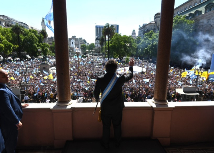 Asunción del presidente Javier Milei (Foto: Casa Rosada)